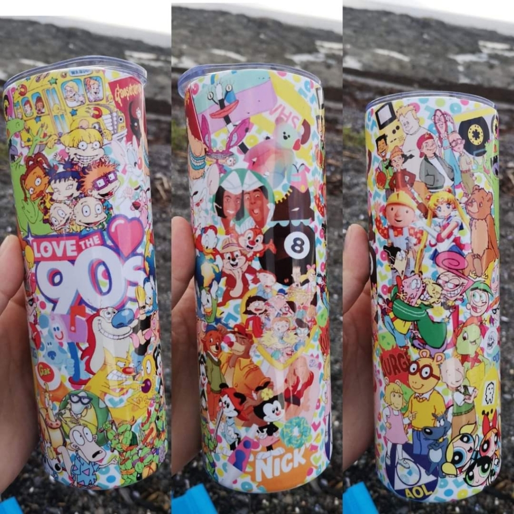 90's vibes Insulated tumbler